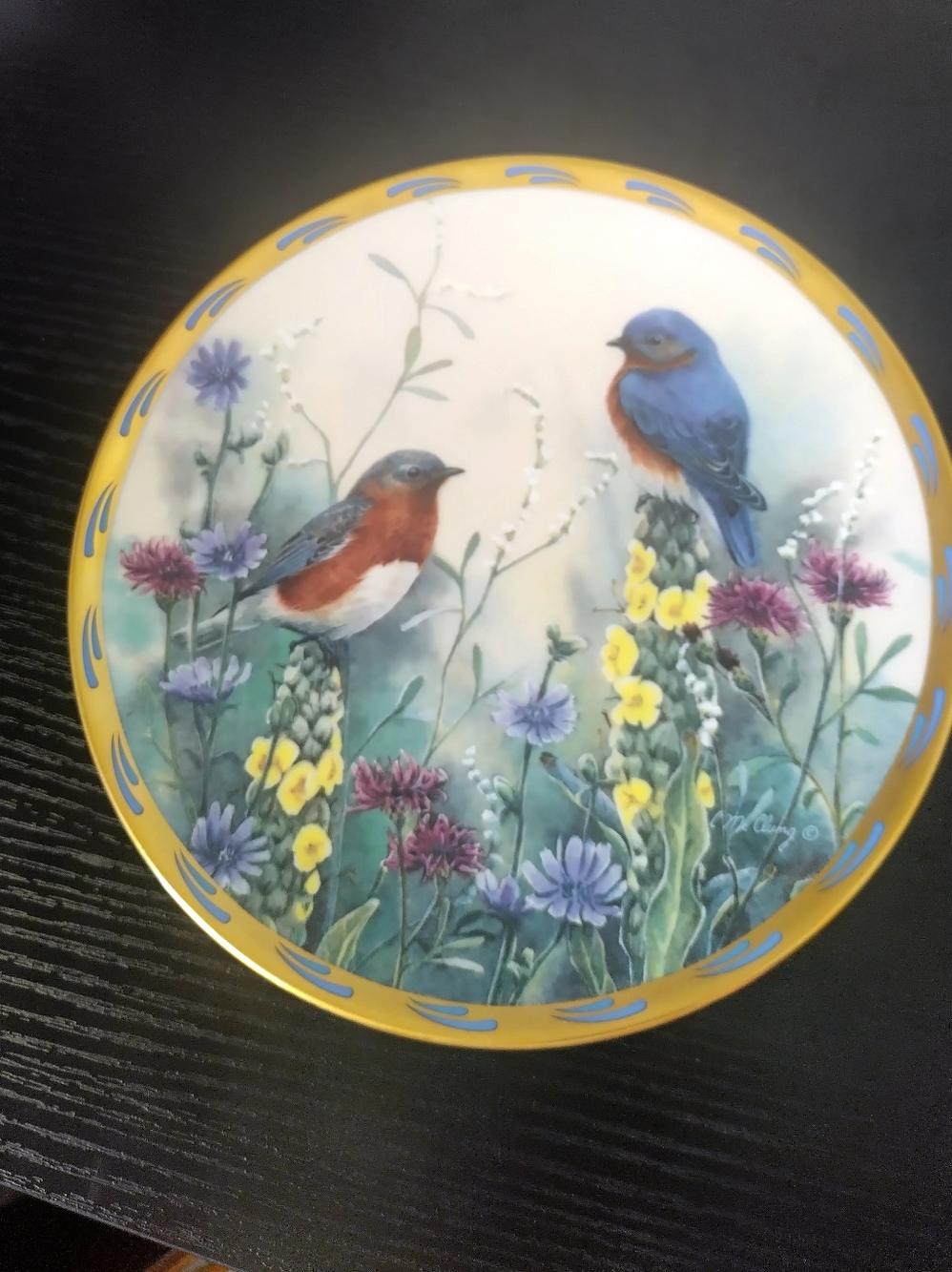 Lennox Nature's Collage Summer Interlude Collector Plate